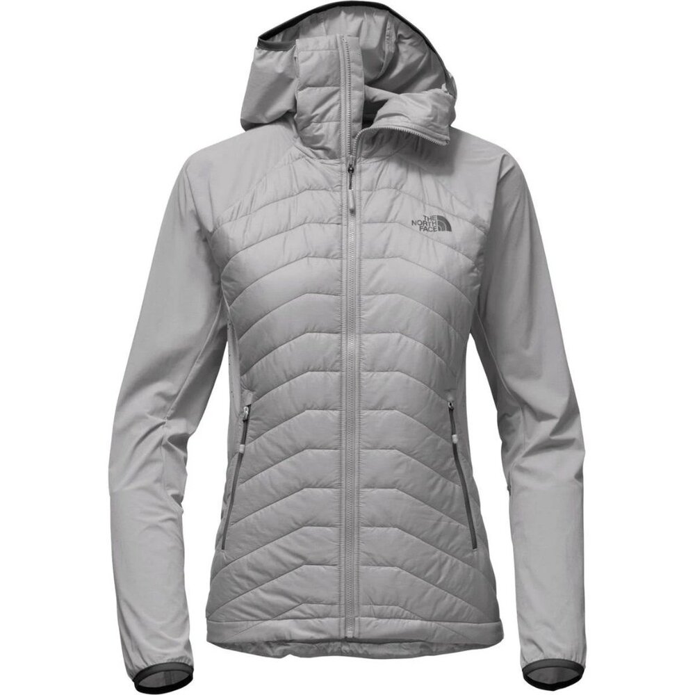 The North Face Women's Progressor Insulated Hybrid Hoodie Jacket, Gray, M